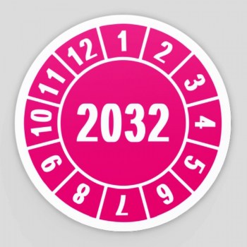 Prüfplakette Jahresprüfplakette 2032