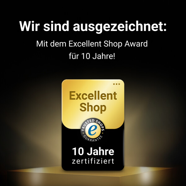 Ausgezeichneter Onlineshop für Aufkleber - Ausgezeichnet - AufkleberDealer.de