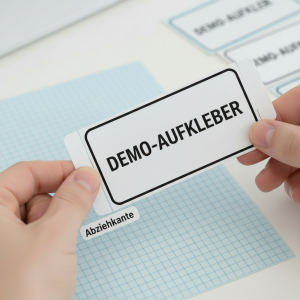 Aufkleber im Einzelzuschnitt