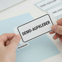 Aufkleber im Einzelzuschnitt