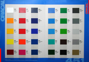 Oracal Serie 451 Bannerfolie seidenmatt