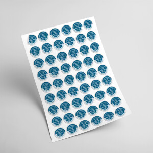 Pr&uuml;fplaketten gepr&uuml;ft nach DGUV Vorschrift 4 blau