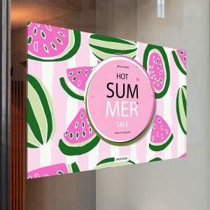 Sommerschlussverkauf Aufkleber - Big Summer SALE SPECIAL OFFERS zur mehrfachen Verwendung