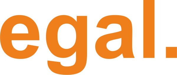Aufkleber egal