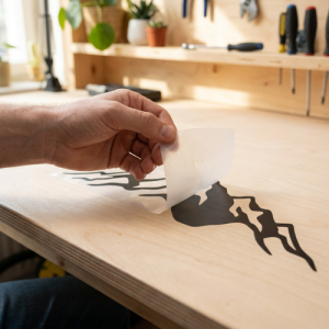 Aufkleber ohne Hintergrundfolie