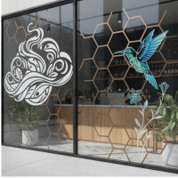 Aufkleber ohne Hintergrundfolie