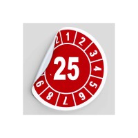 Jahresplaketten - Farbe, Jahr und Gr&ouml;&szlig;e zur Auswahl