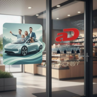 YupoJelly transparent - bedruckte Folie f&uuml;r abnehmbare Fenstermotive