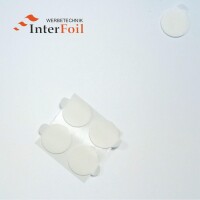 WC Hinweisschild, Behinderten-WC Schild Alu silber geb&uuml;rstet 12 x12 cm