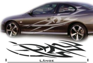 Tattoo fürs Auto Tribal (als Paar geliefert)