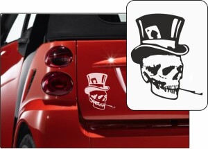 Aufkleber "Totenkopf"