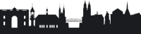 Wandtattoo "Stadt Skyline Städteskyline...