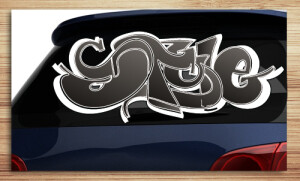Aufkleber , Autoaufkleber Graffiti Style &quot;Aufkleberstyle&quot;
