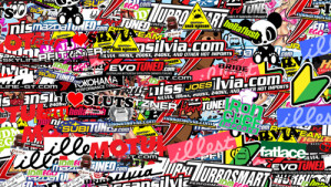 Sticker Bomb Folie, Stickerbomb Aufkleber kaufen