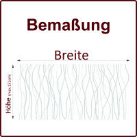 Fenster Sichtschutzfolie mit Motiv "Schilf"