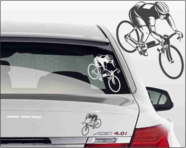 Aufkleber Sport Rennrad