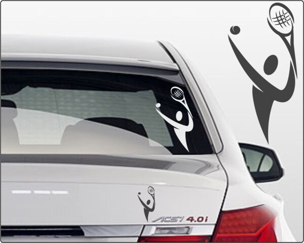 Tennisaufkleber Tennissticker